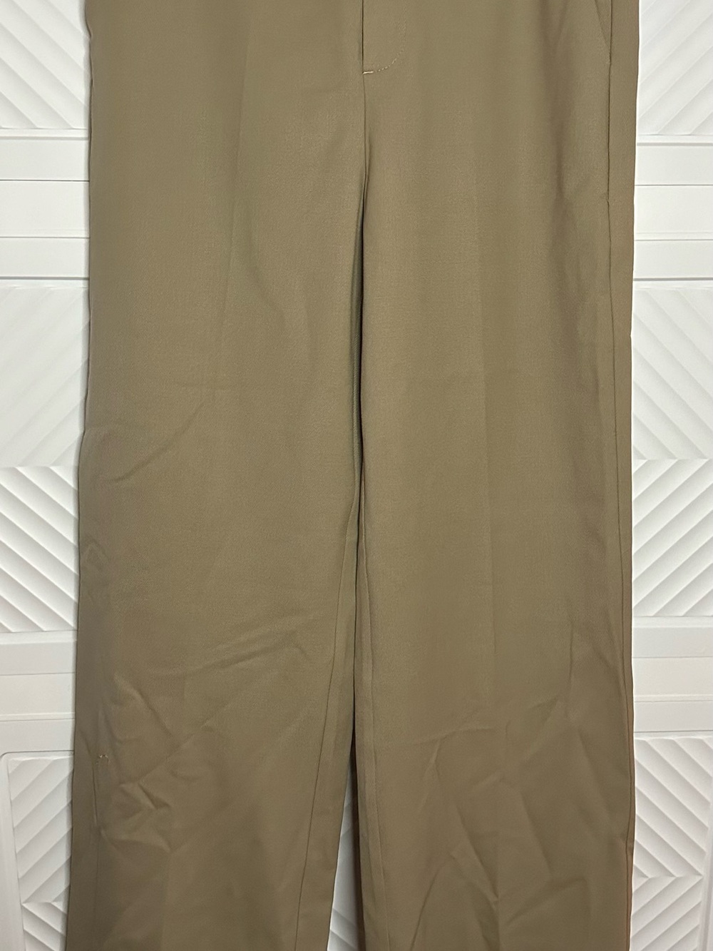 Babaton khaki  Wide Leg Trousers